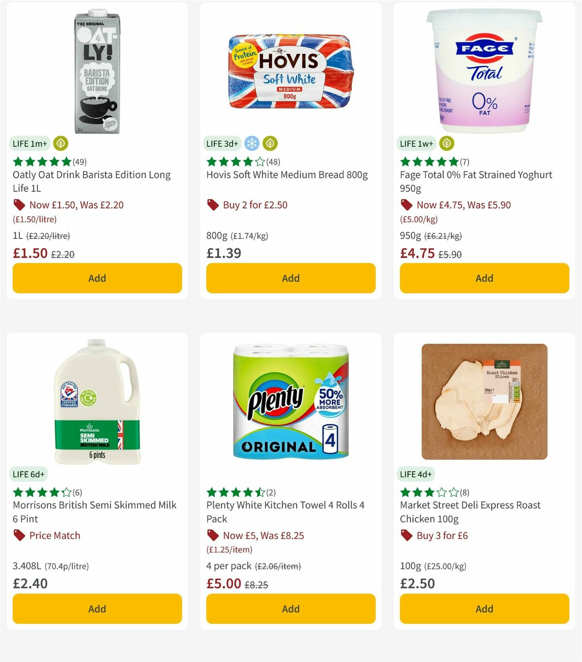 Morrisons Offers from 5 May