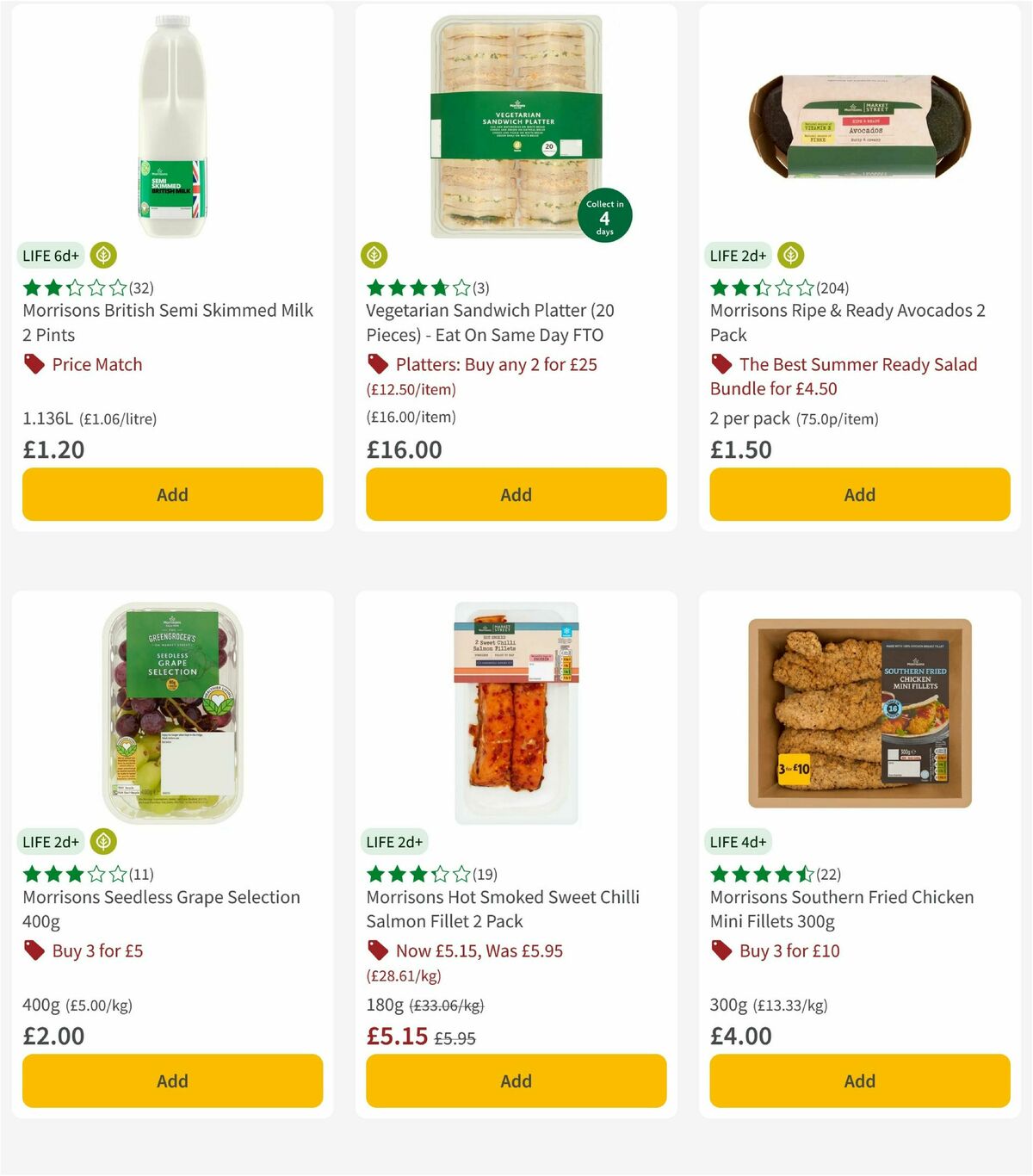 Morrisons Offers from 5 May