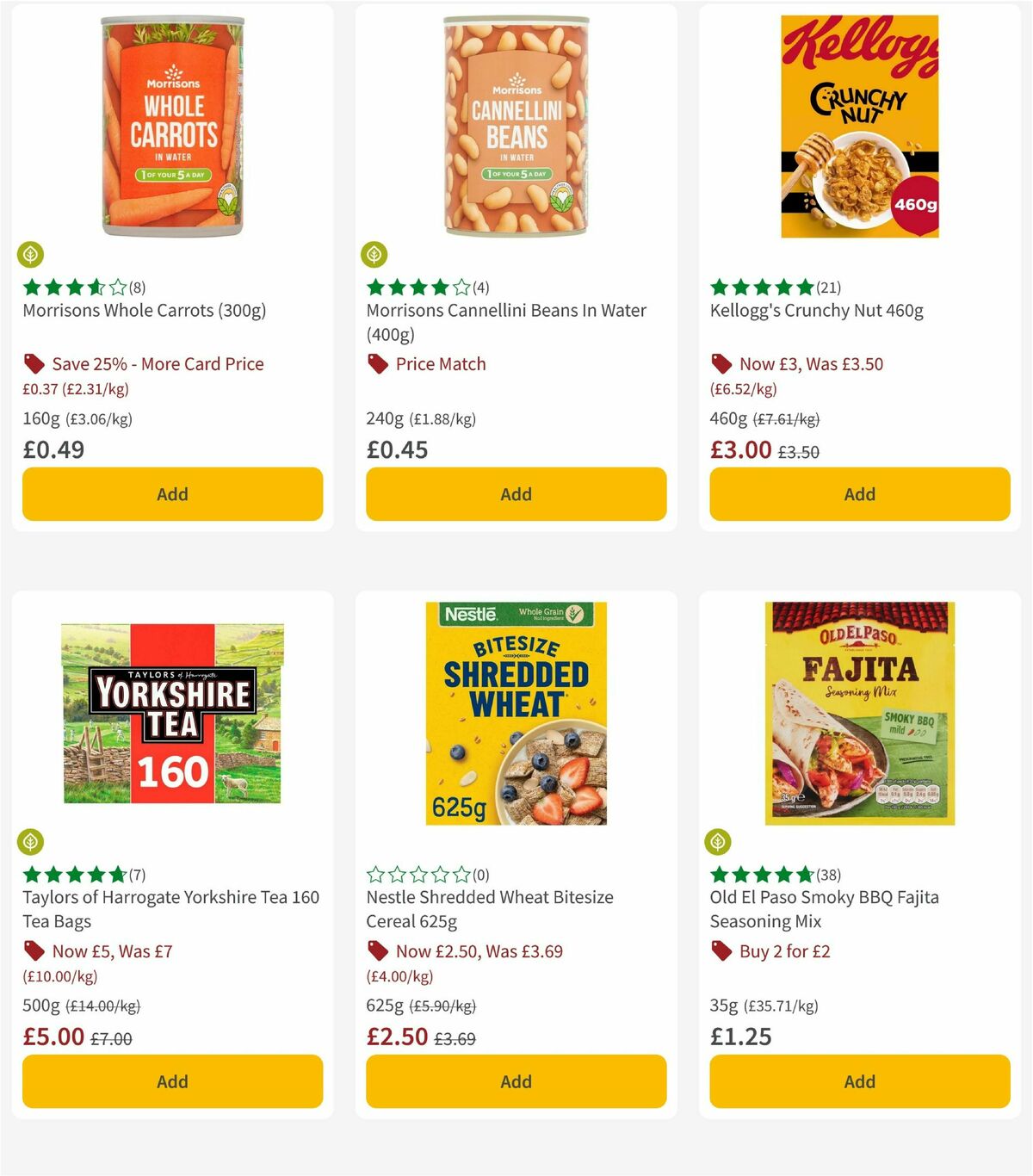 Morrisons Offers from 12 May