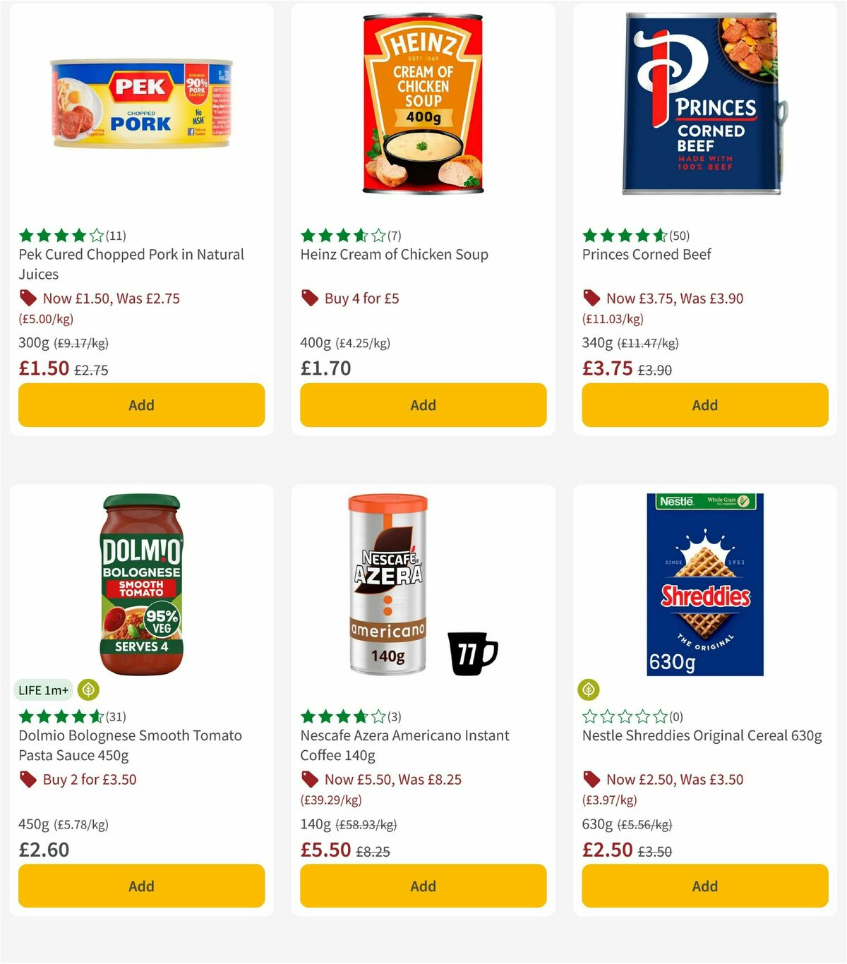 Morrisons Offers from 12 May