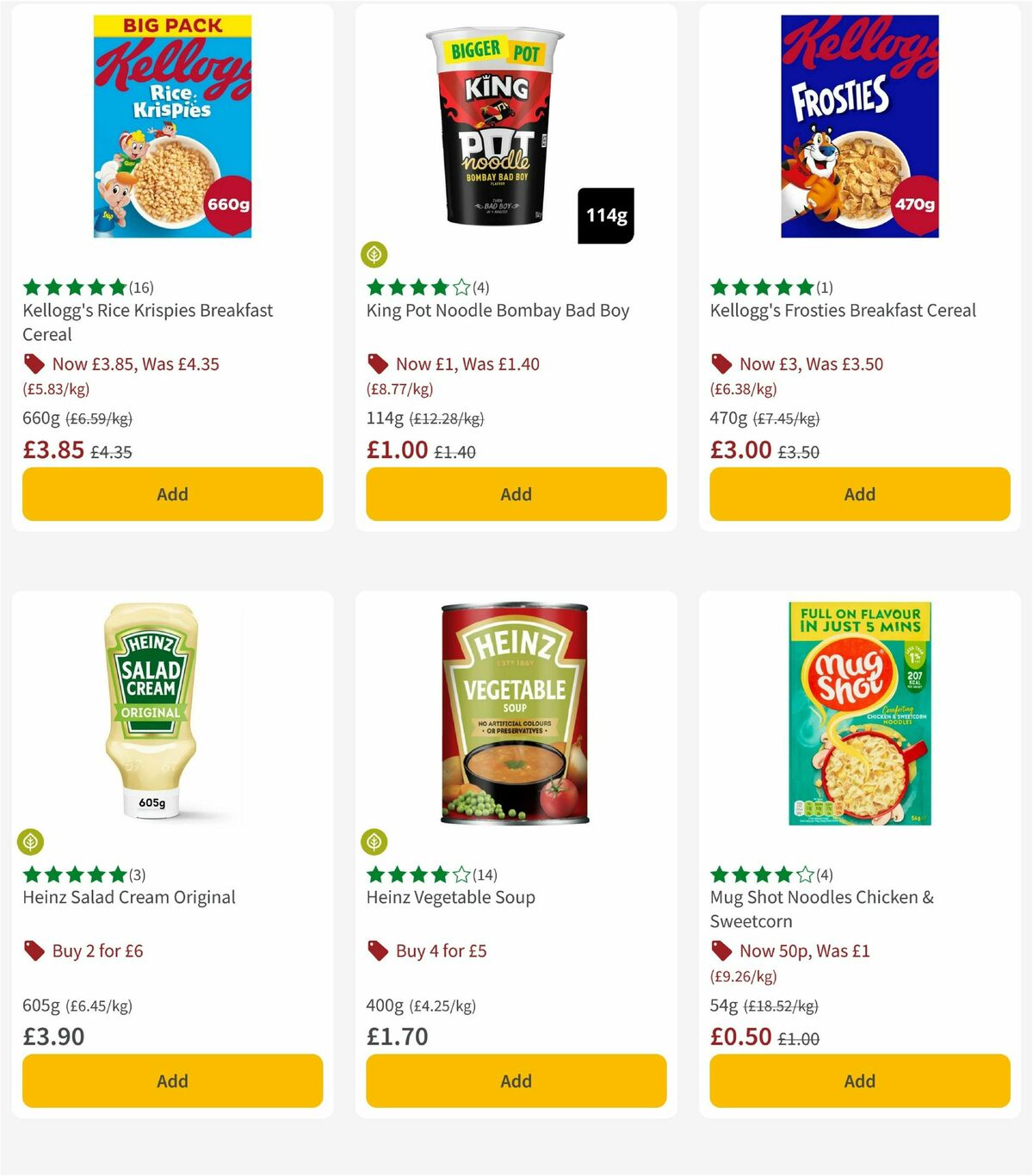 Morrisons Offers from 12 May
