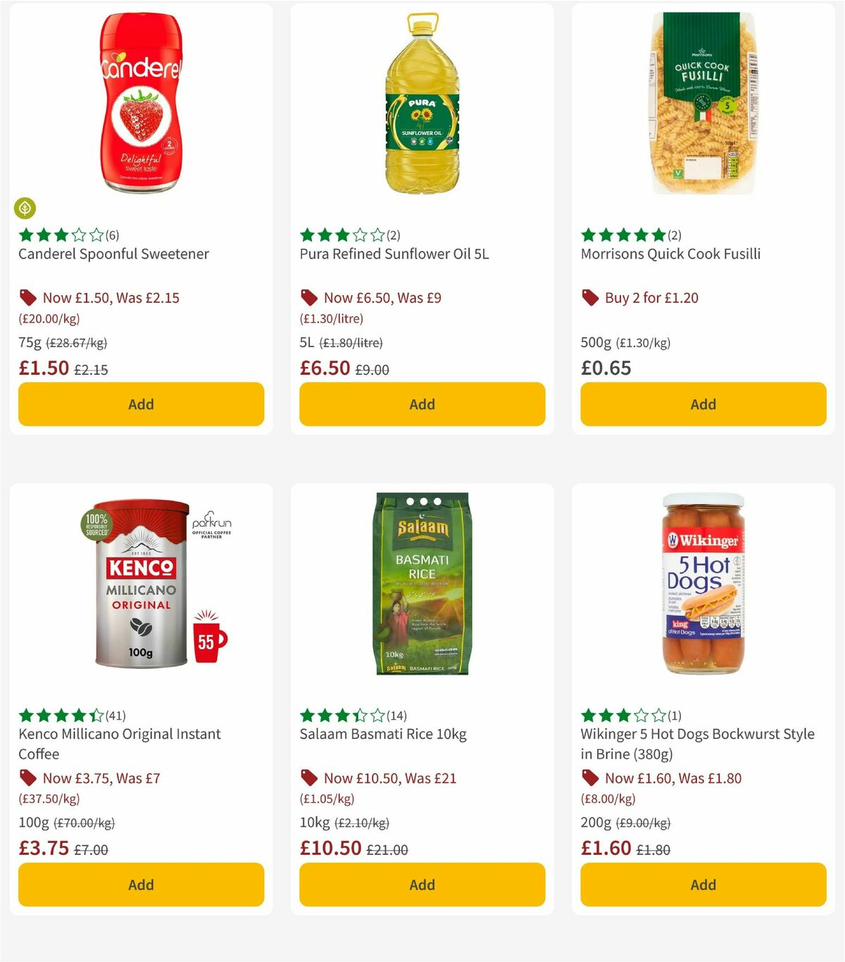 Morrisons Offers from 12 May