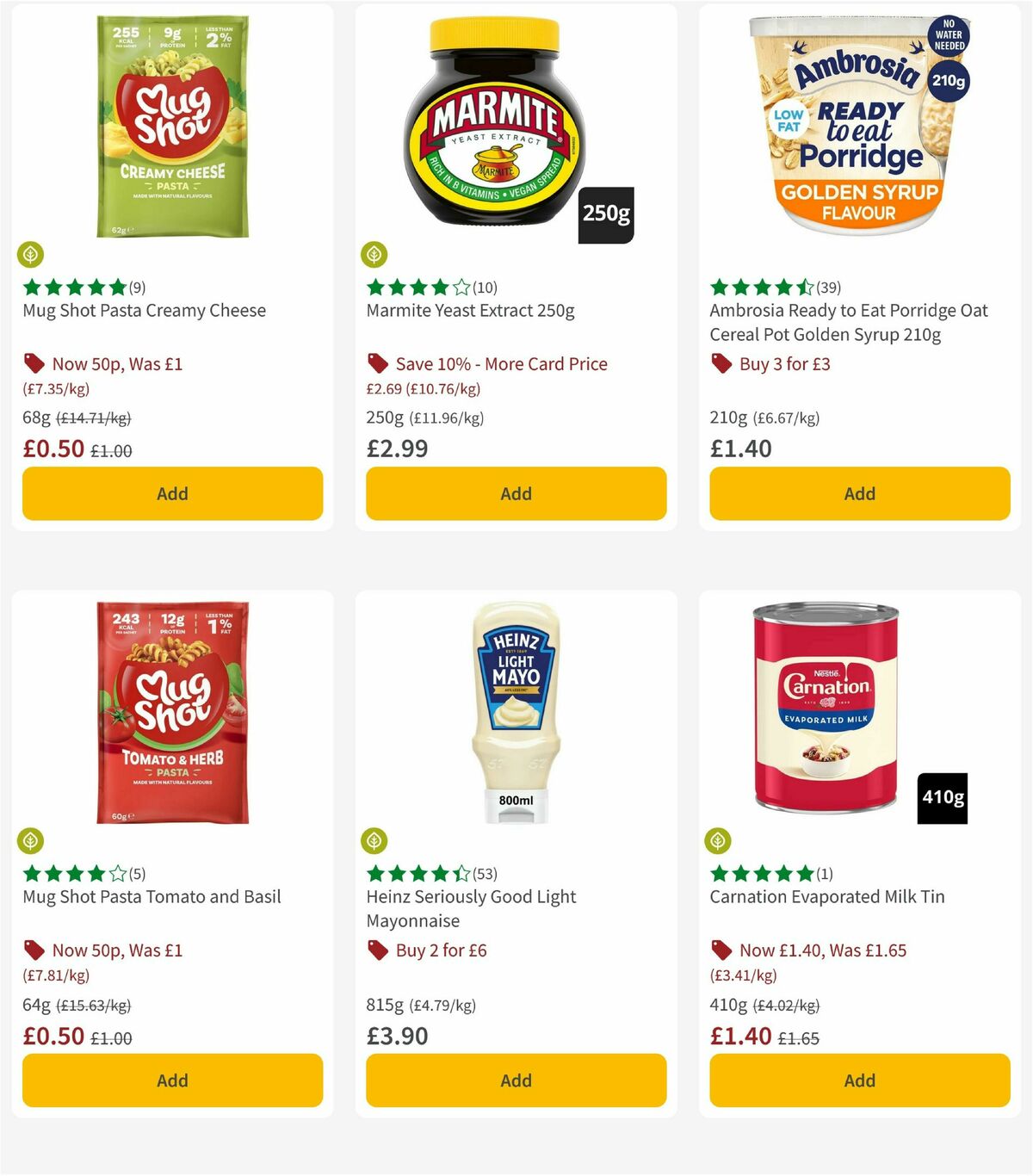 Morrisons Offers from 12 May