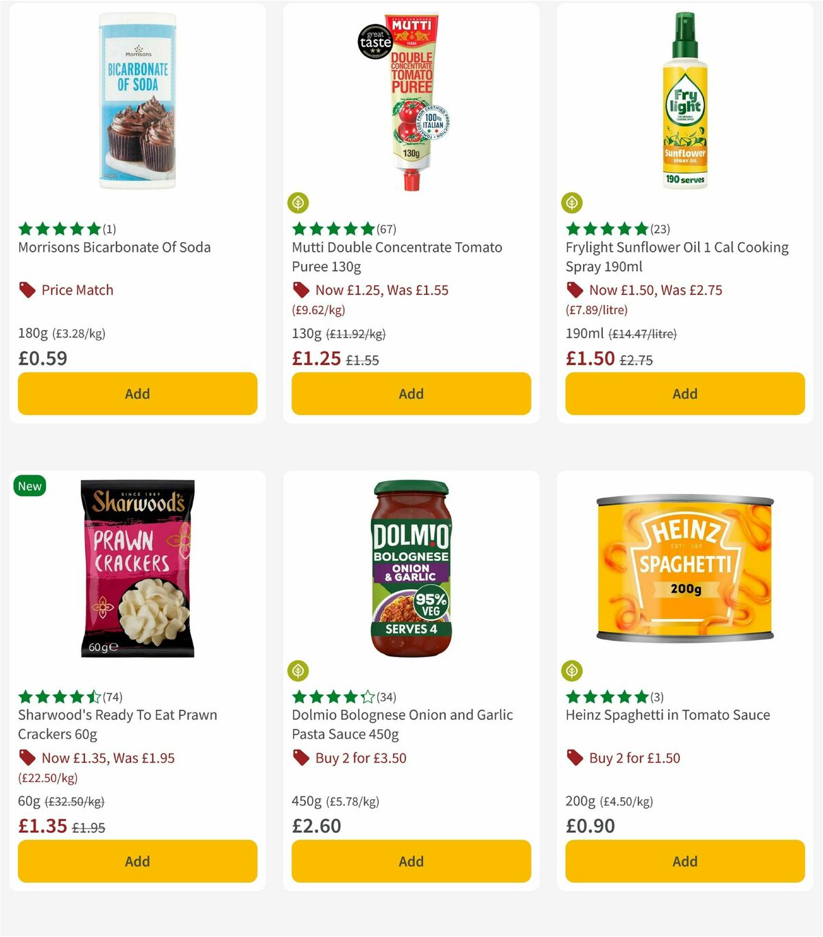 Morrisons Offers from 12 May