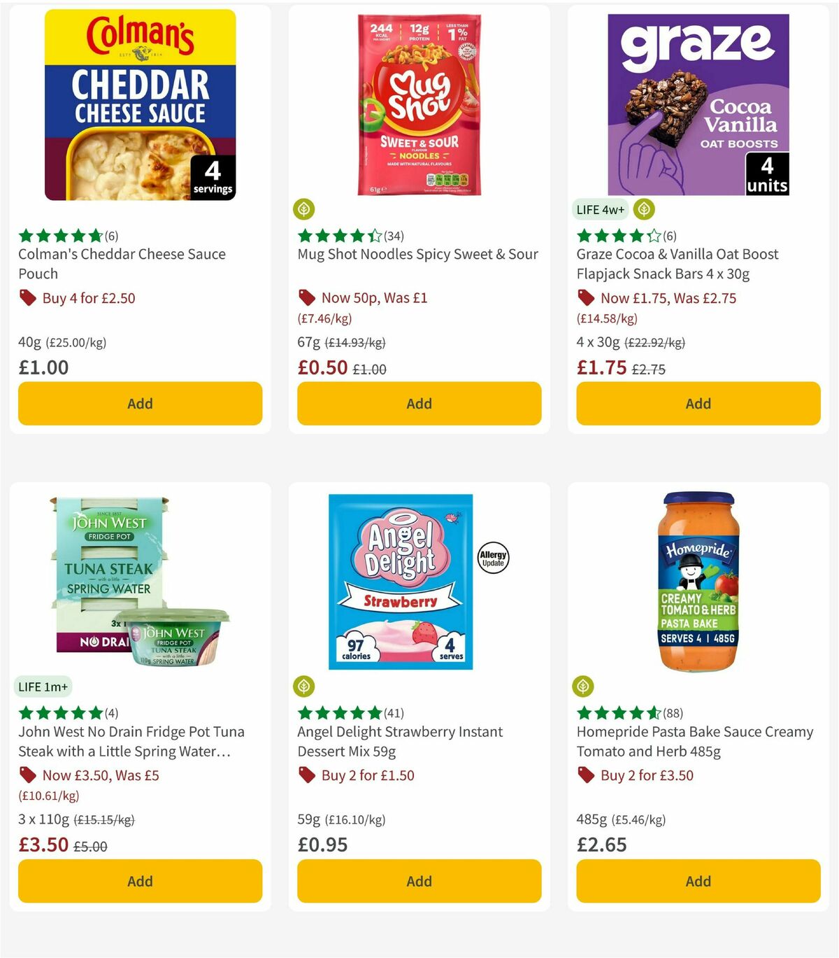 Morrisons Offers from 12 May