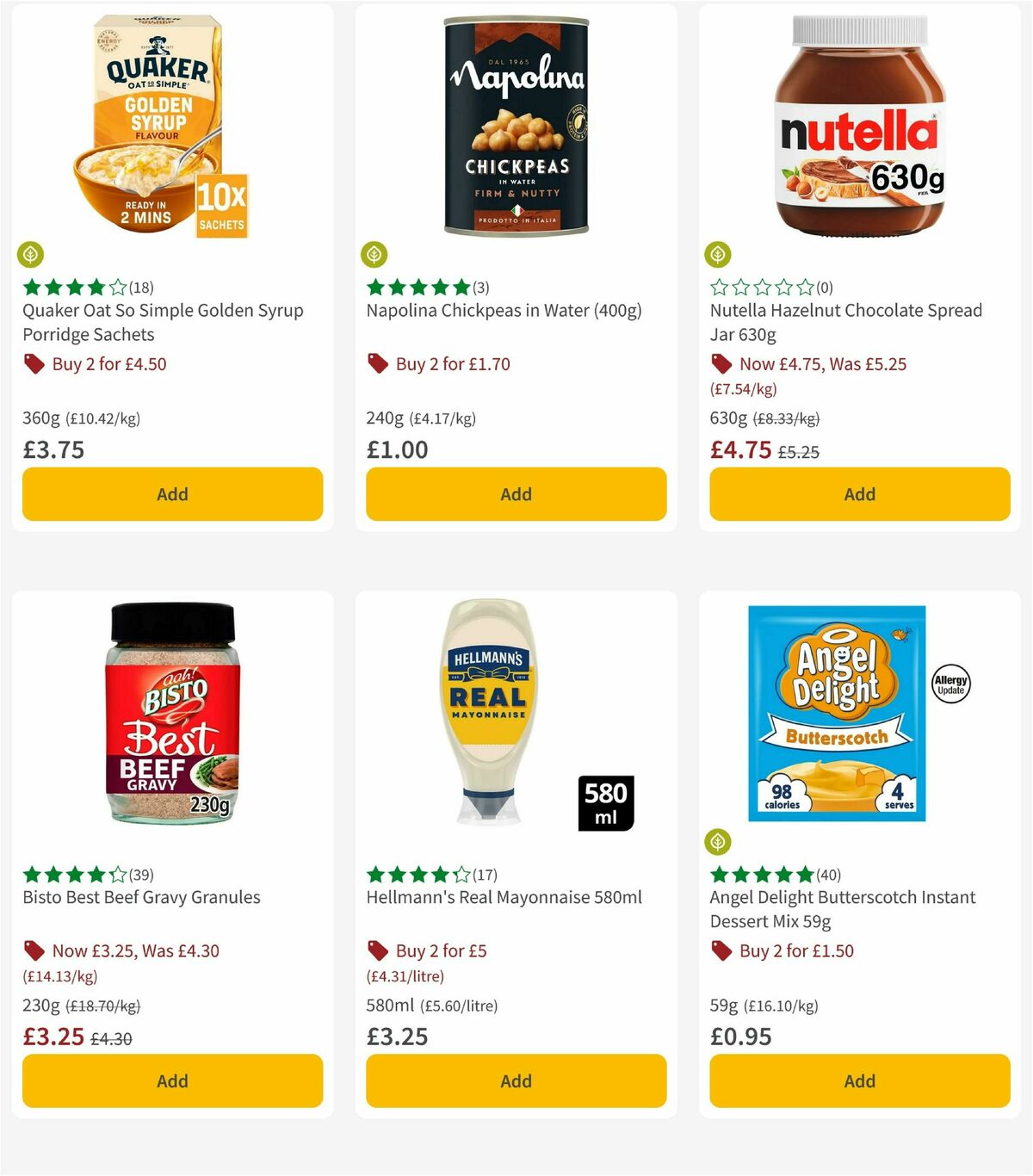 Morrisons Offers from 12 May