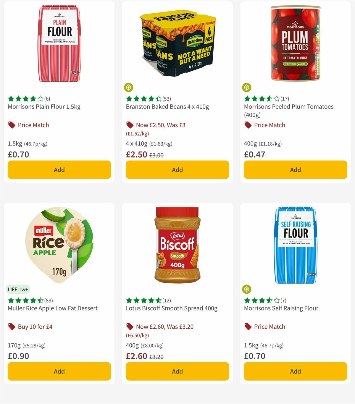 Morrisons Offers from 12 May