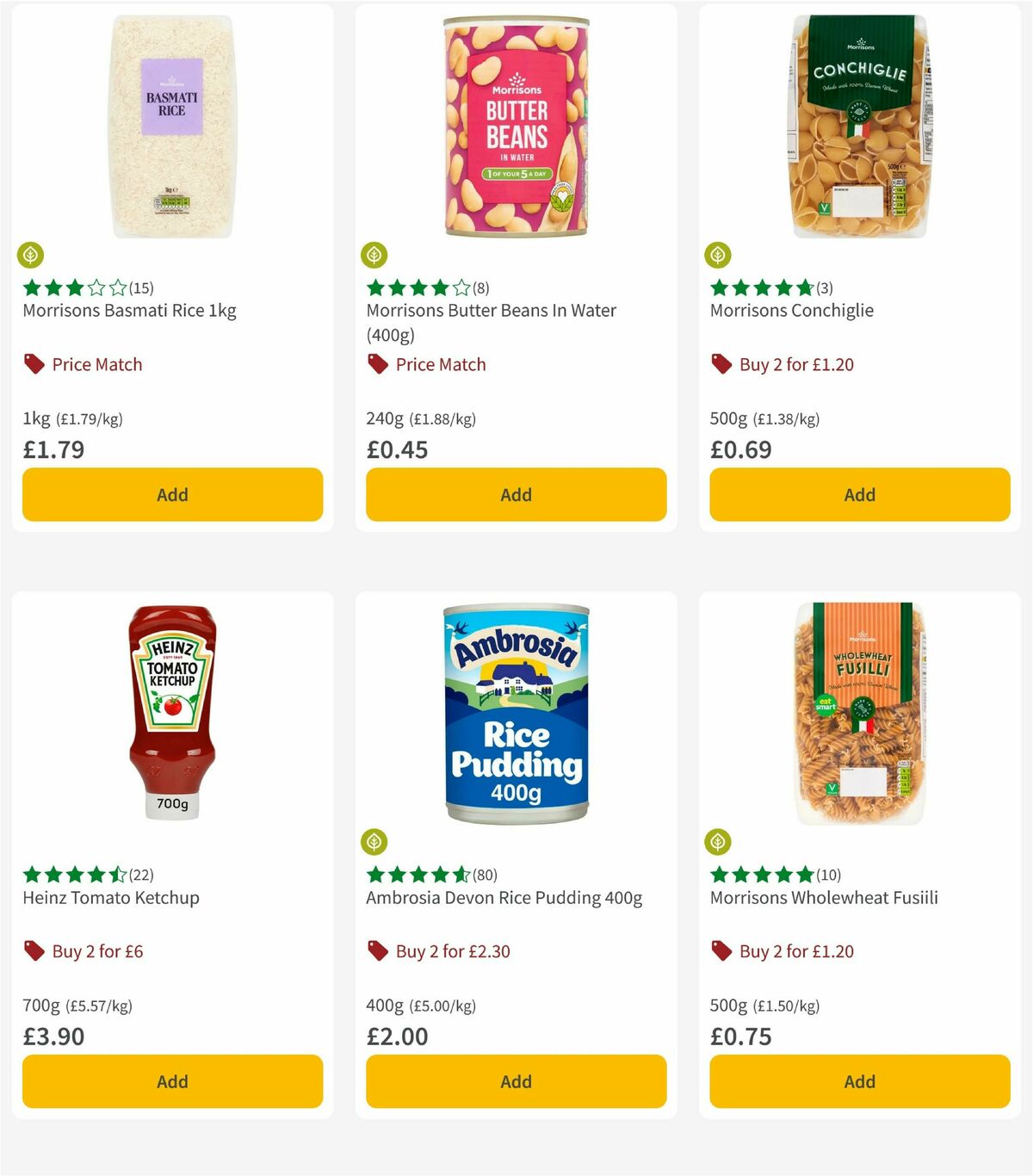 Morrisons Offers from 12 May