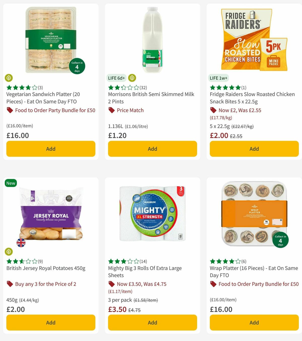 Morrisons Offers from 25 May