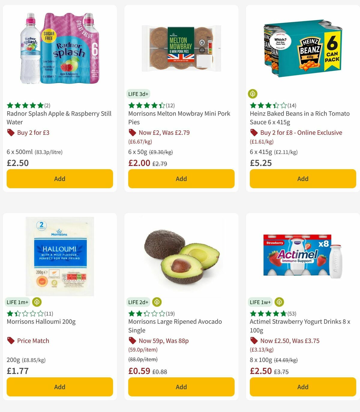 Morrisons Offers from 25 May