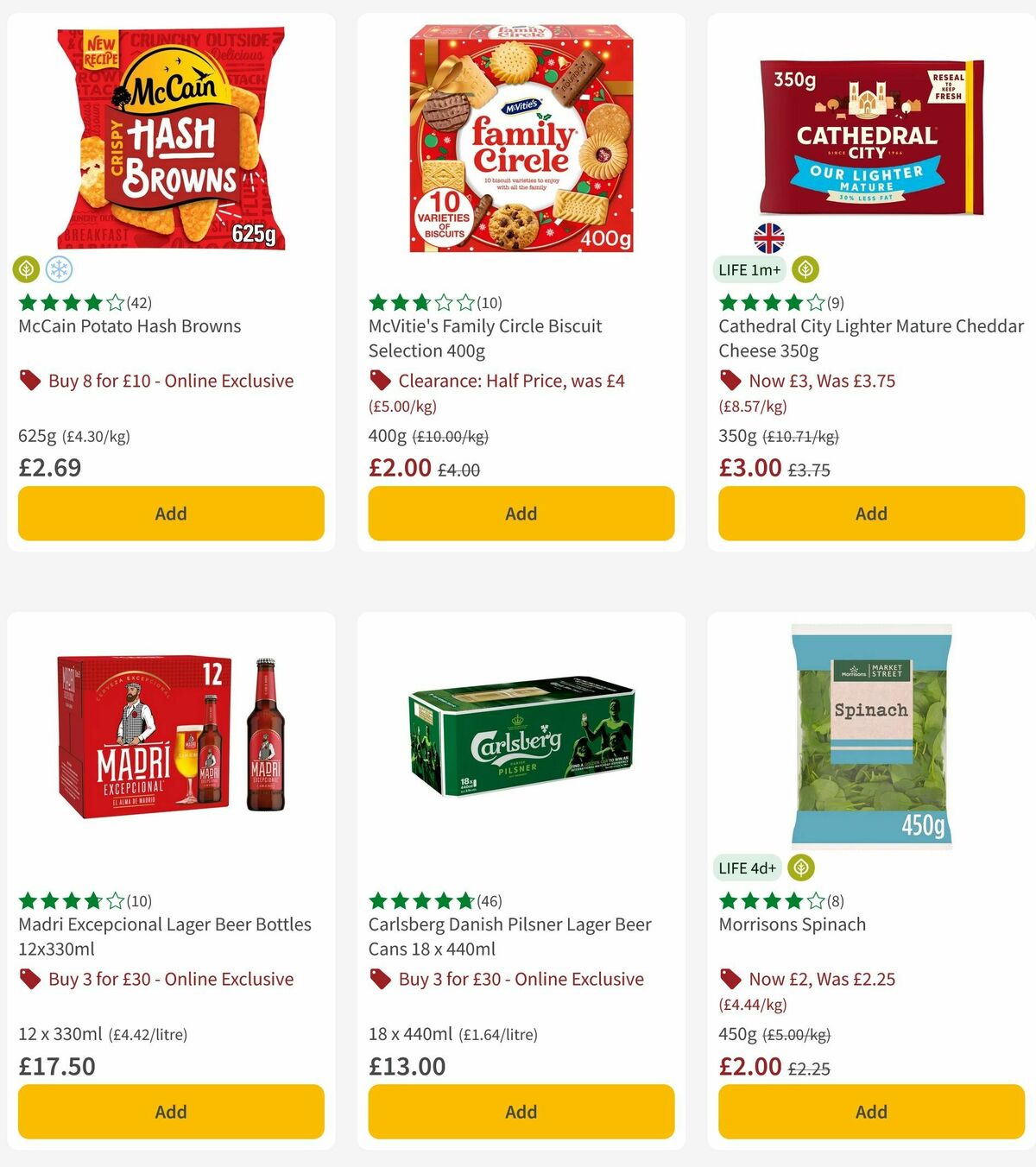 Morrisons Offers from 25 May