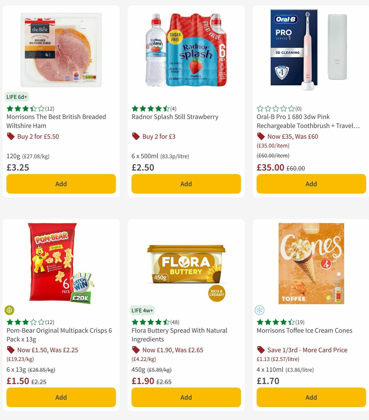 Morrisons Offers from 25 May