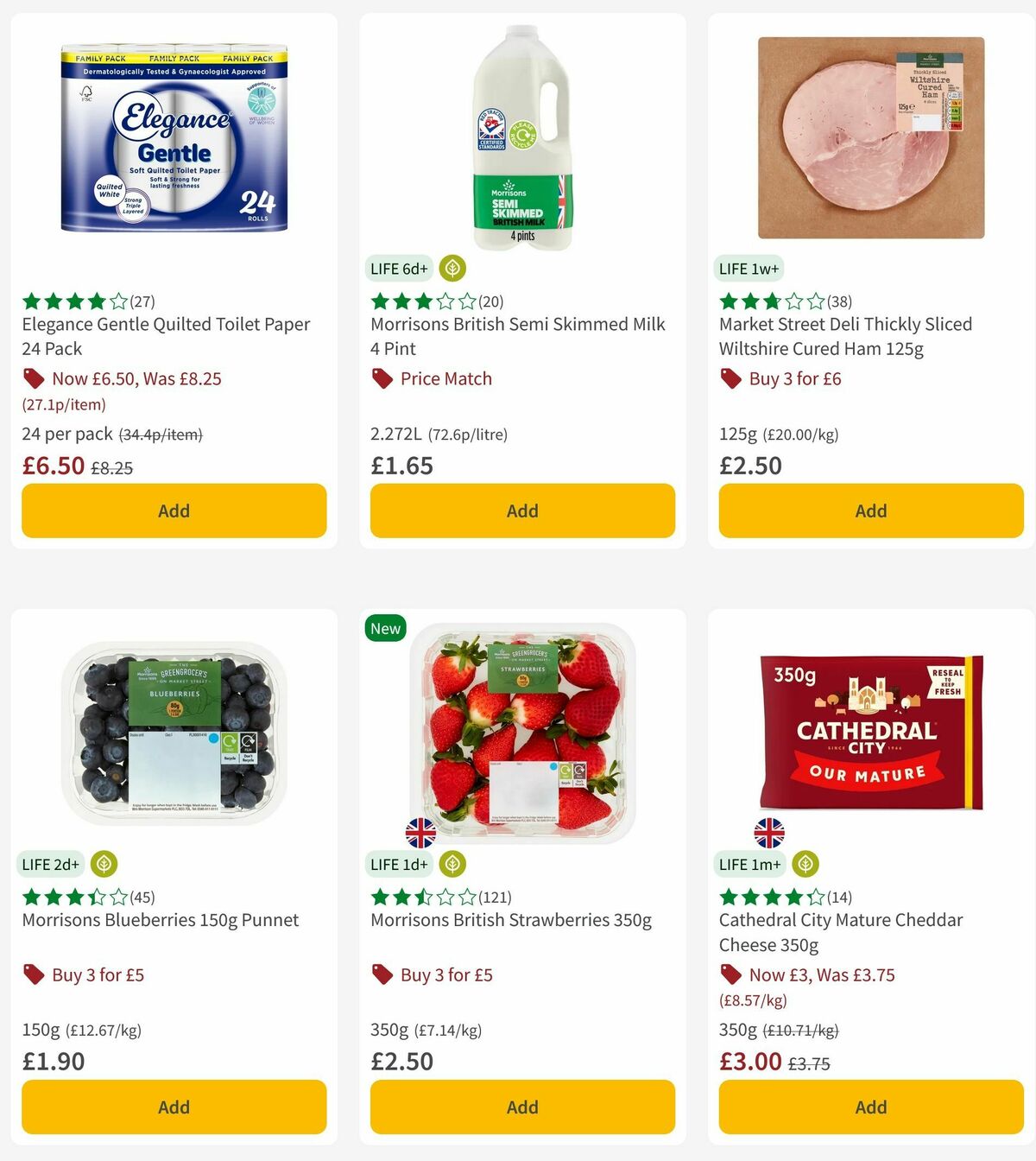 Morrisons Offers from 25 May