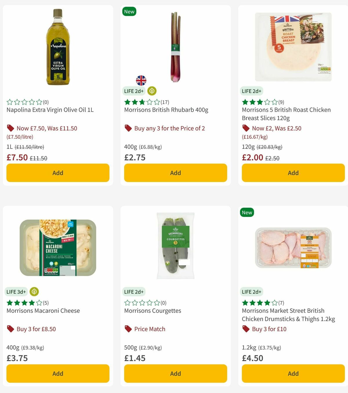 Morrisons Offers from 25 May