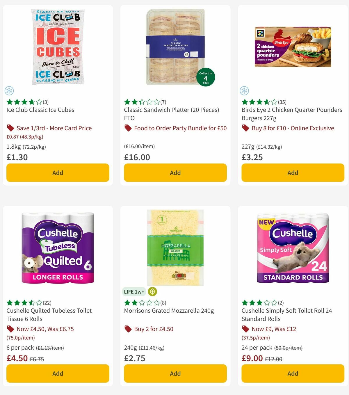 Morrisons Offers from 25 May