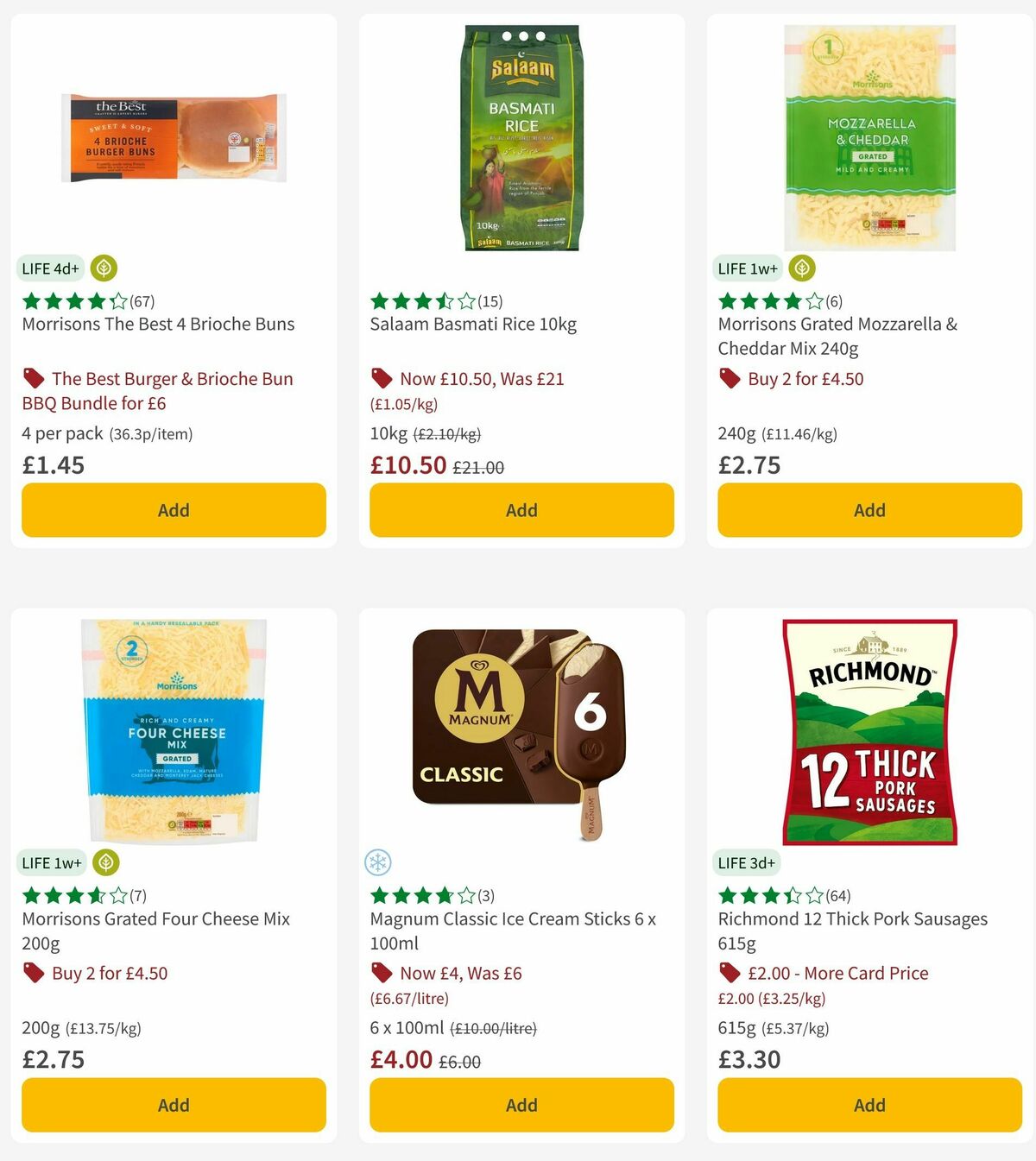 Morrisons Offers from 25 May