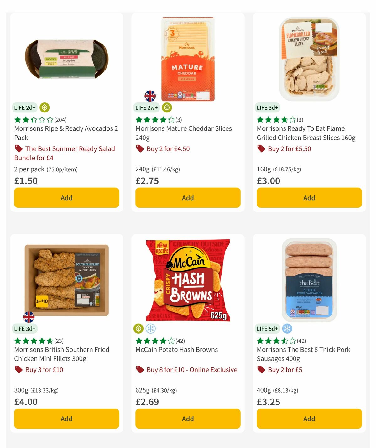 Morrisons Offers from 1 June