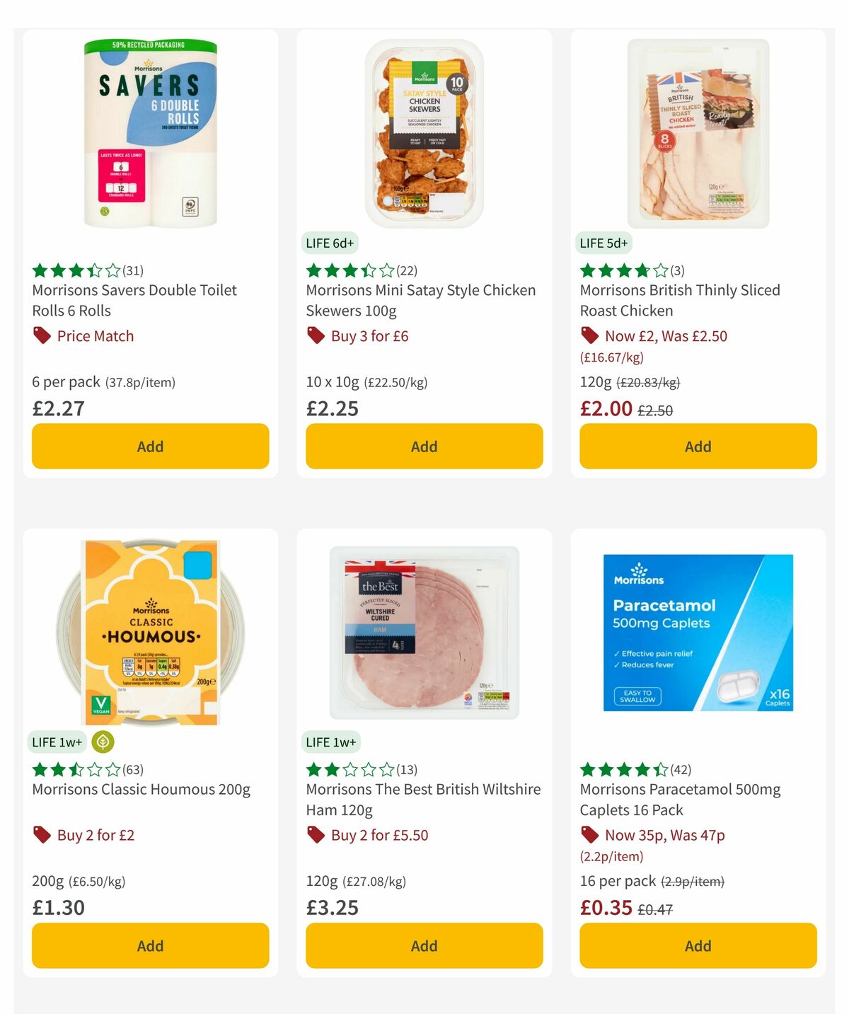 Morrisons Offers from 1 June
