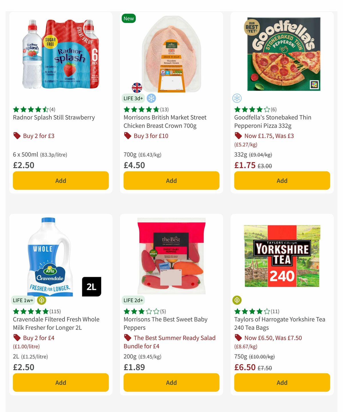 Morrisons Offers from 1 June