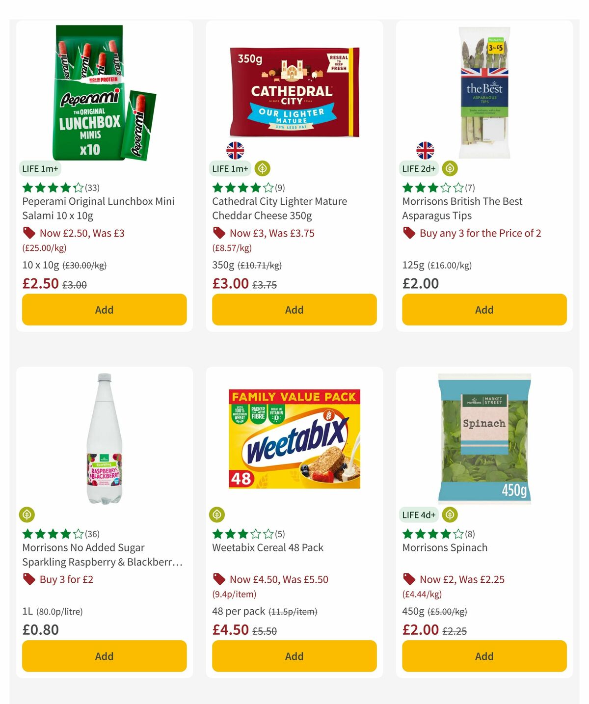 Morrisons Offers from 1 June