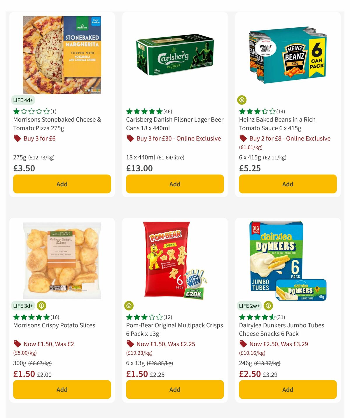 Morrisons Offers from 1 June