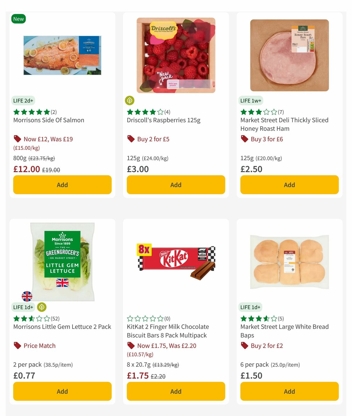 Morrisons Offers from 1 June