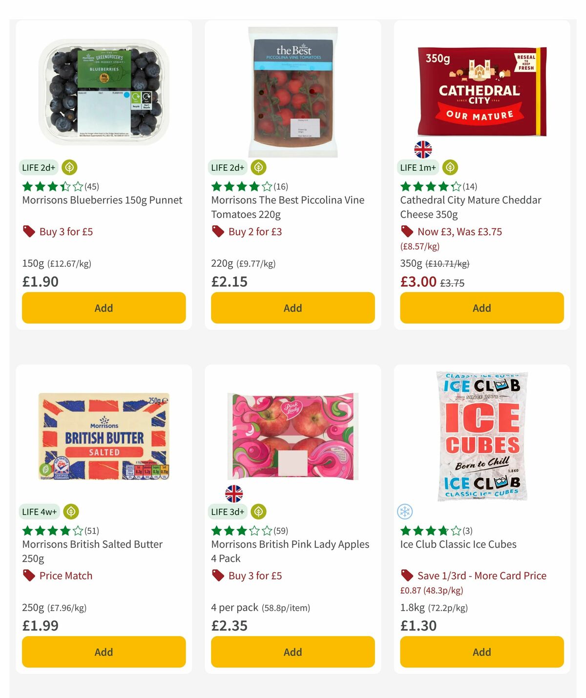Morrisons Offers from 1 June