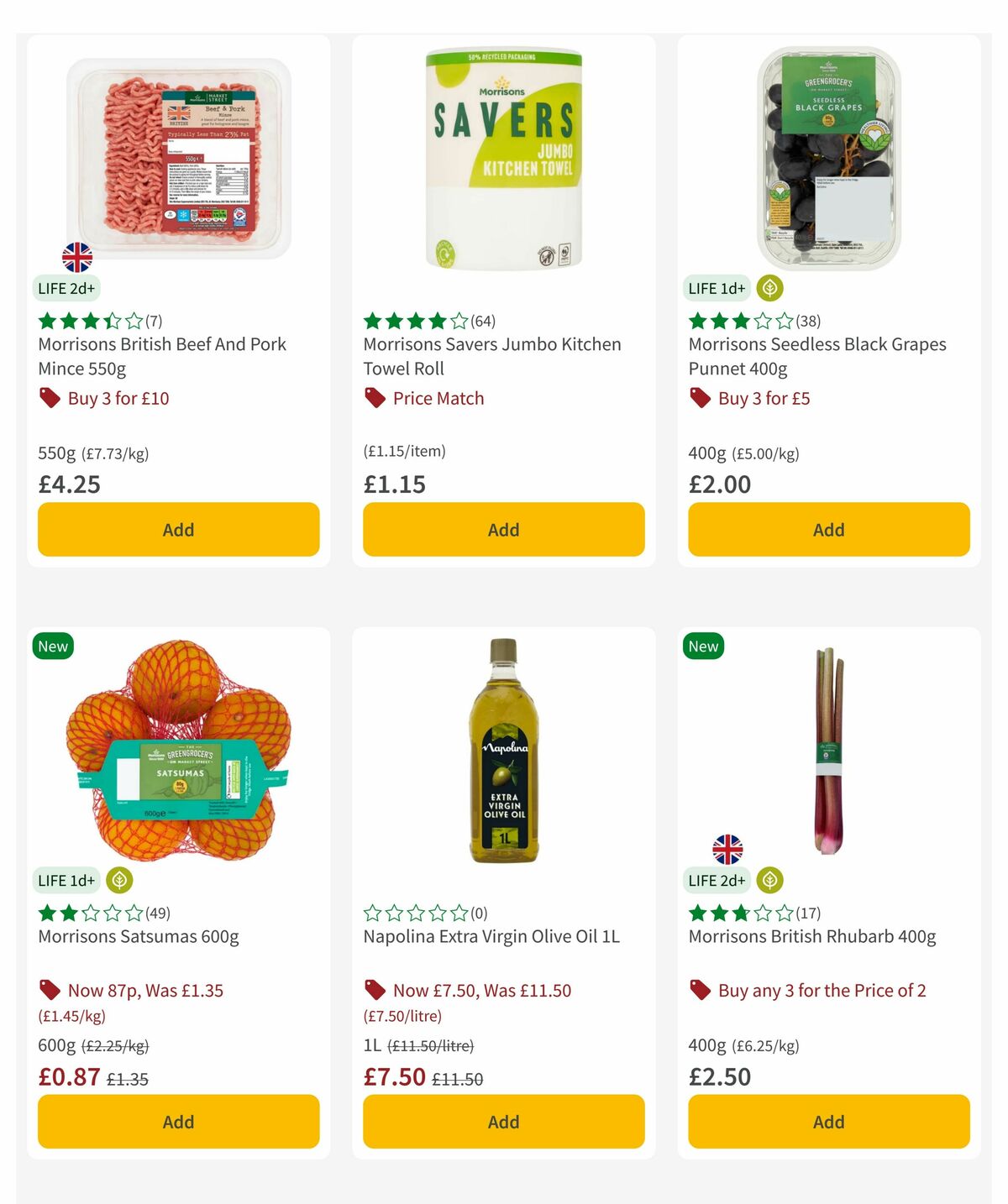 Morrisons Offers from 1 June