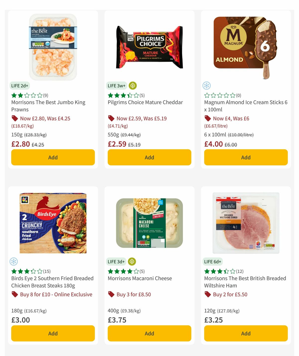 Morrisons Offers from 1 June
