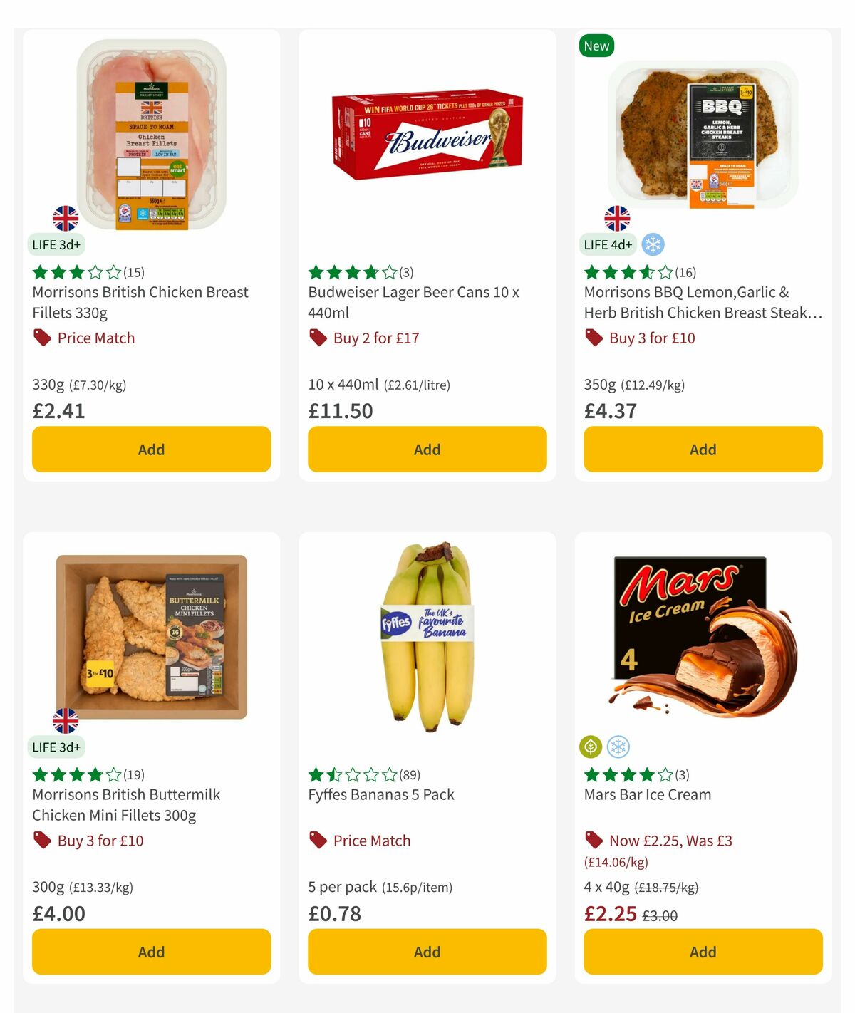 Morrisons Offers from 1 June