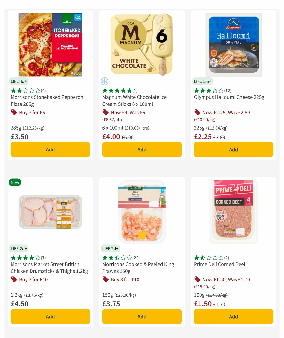 Morrisons Offers from 1 June