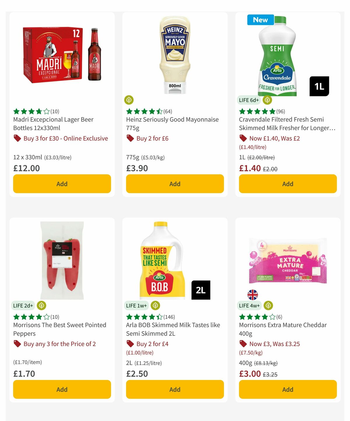 Morrisons Offers from 1 June