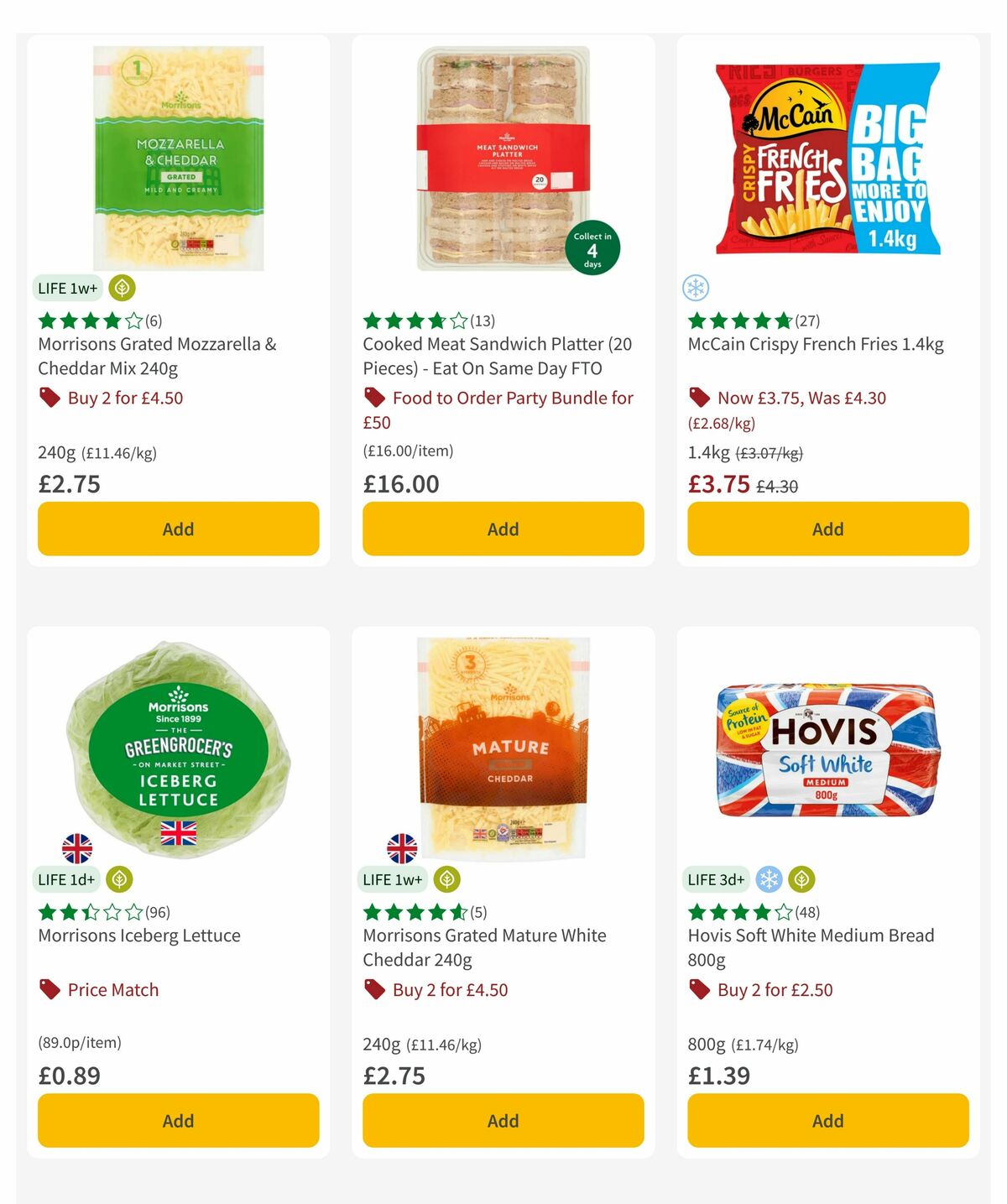 Morrisons Offers from 1 June