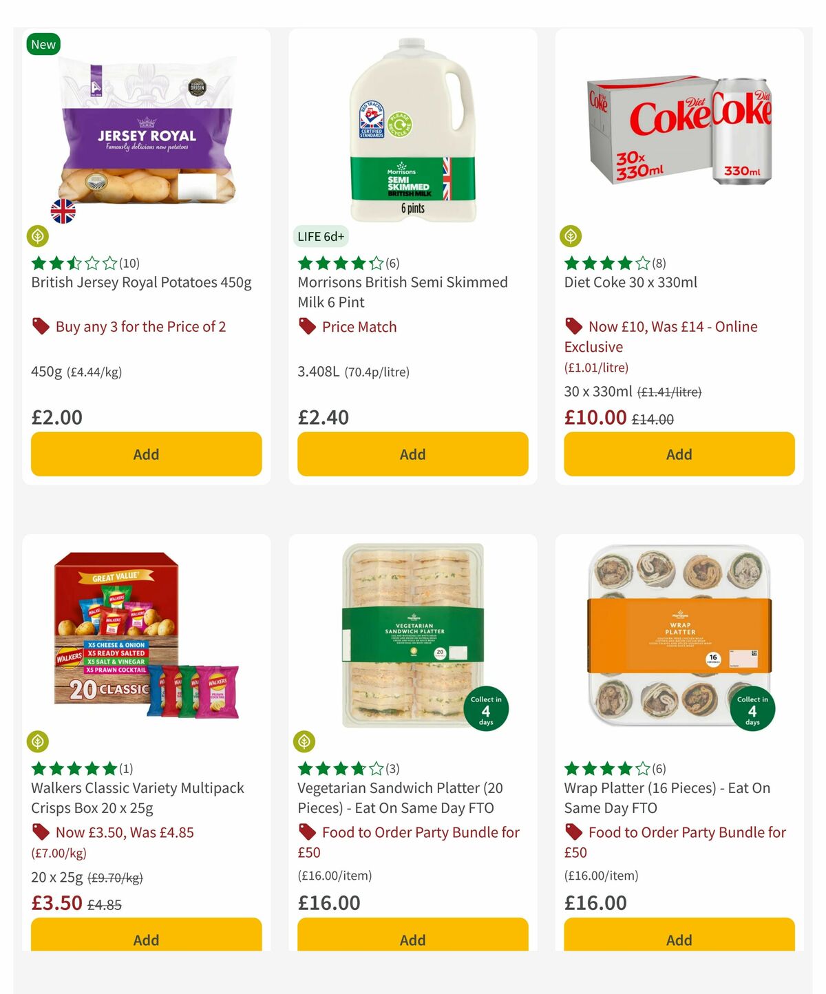 Morrisons Offers from 1 June