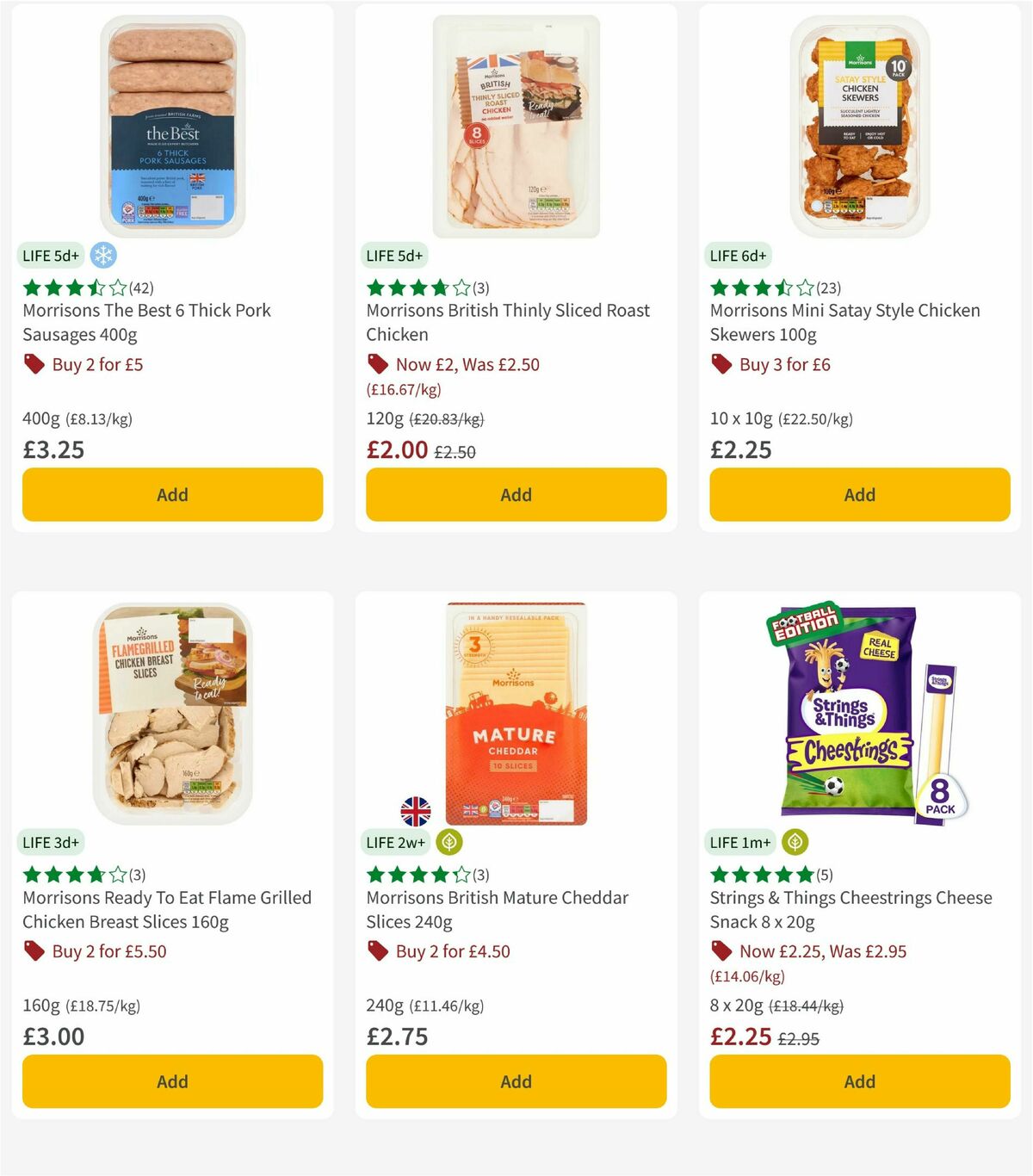 Morrisons Offers from 9 June