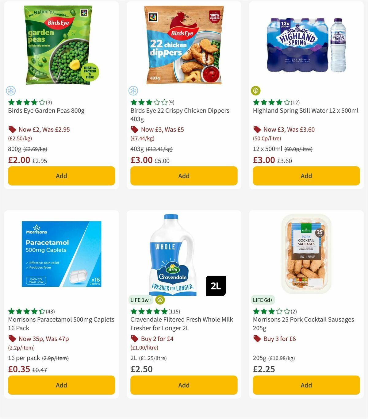 Morrisons Offers from 9 June