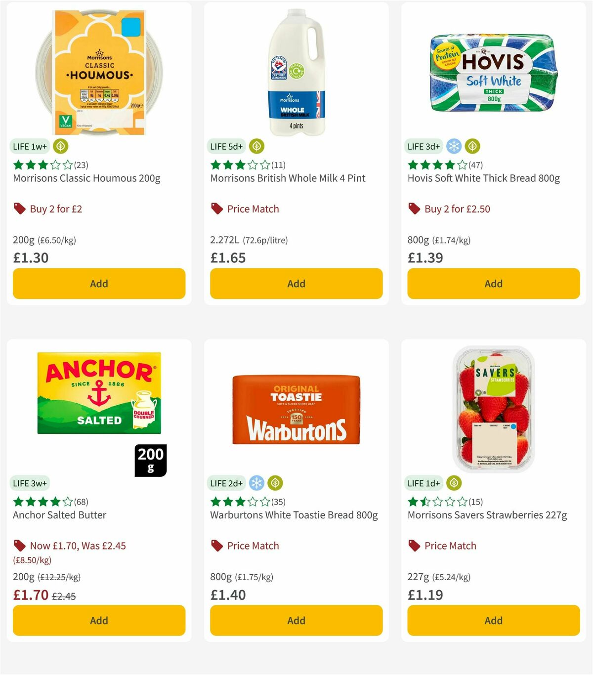 Morrisons Offers from 9 June