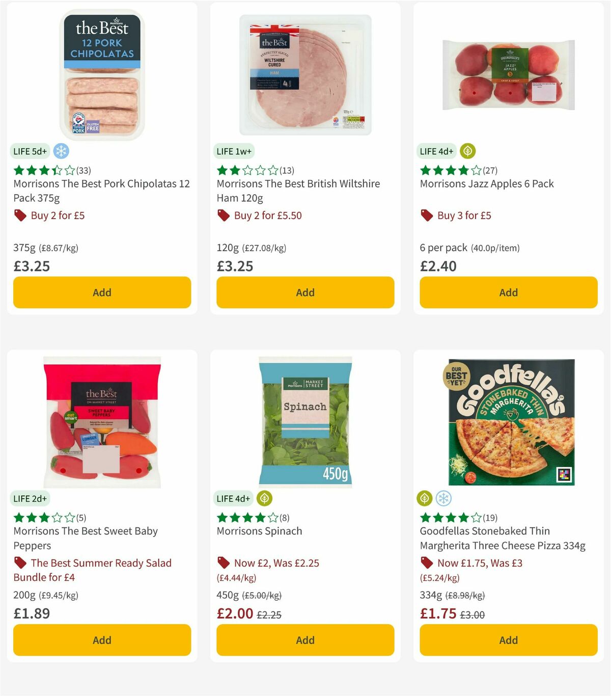 Morrisons Offers from 9 June