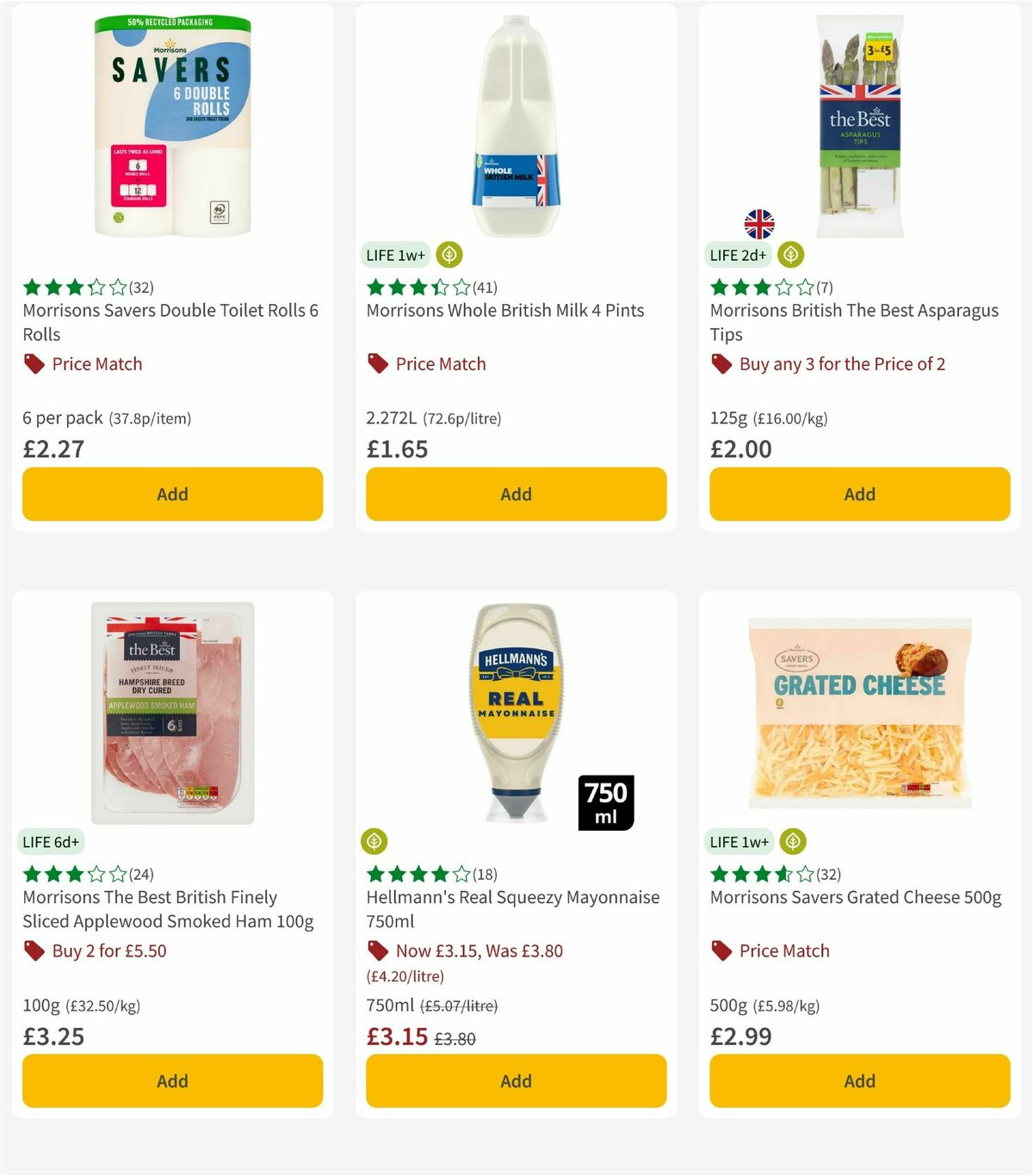 Morrisons Offers from 9 June