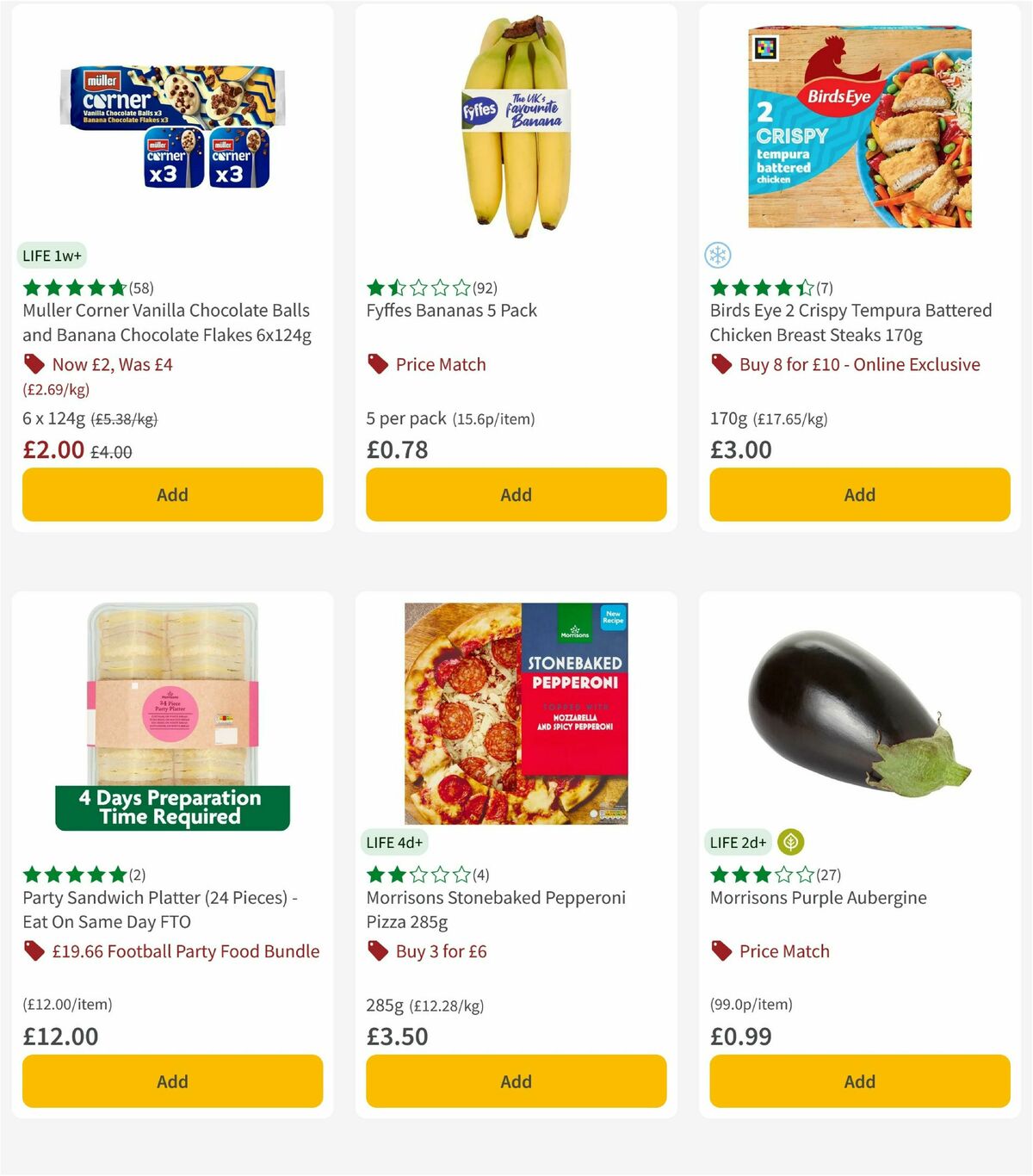 Morrisons Offers from 9 June