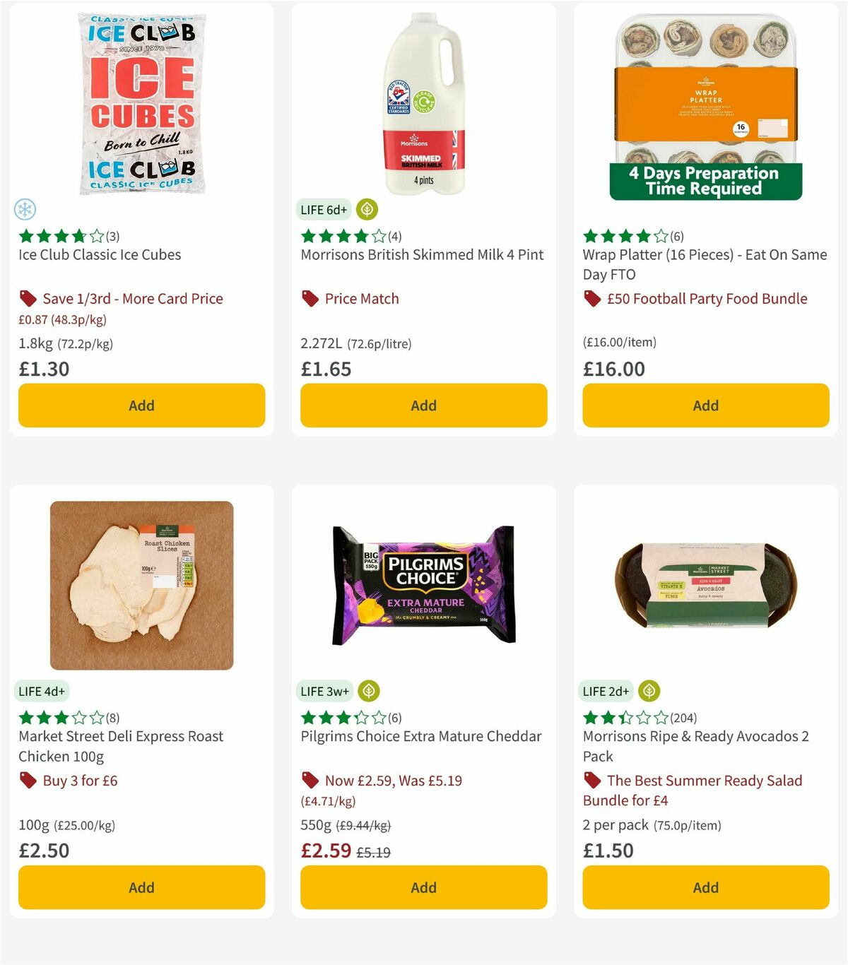 Morrisons Offers from 9 June