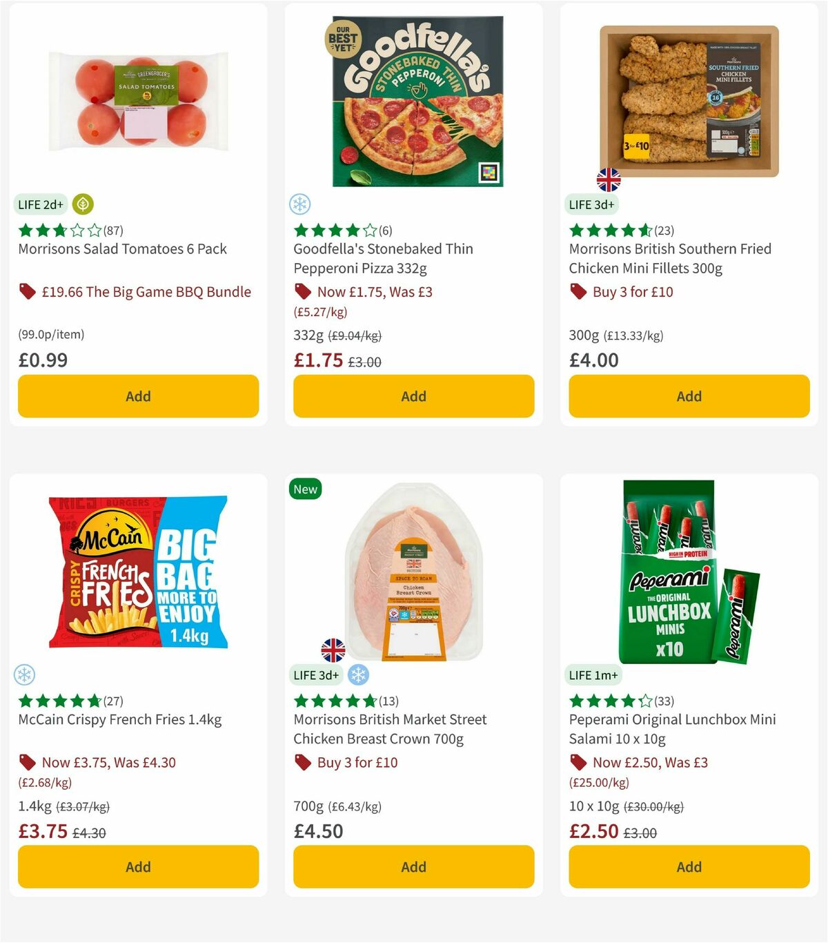 Morrisons Offers from 9 June