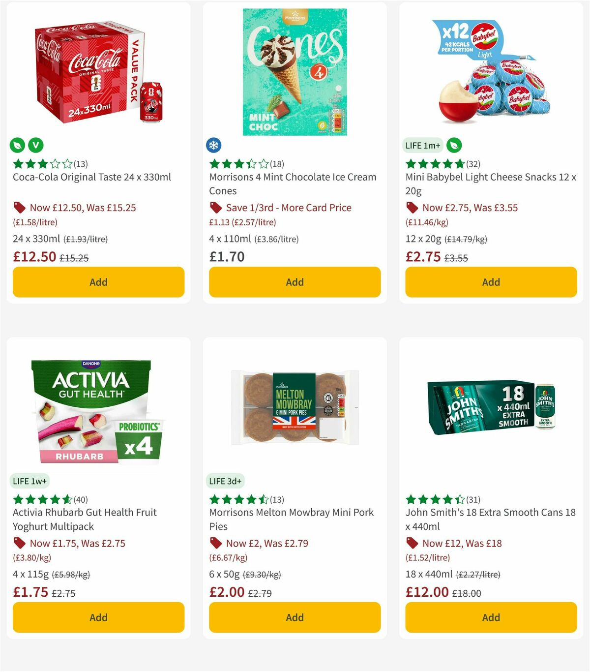 Morrisons Offers from 23 June