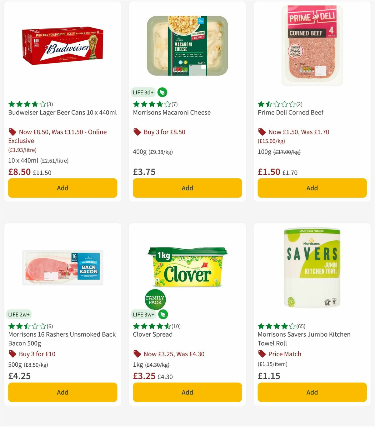 Morrisons Offers from 23 June