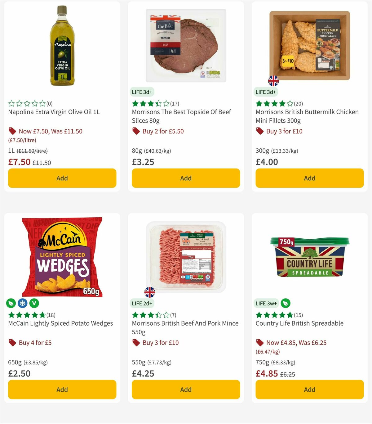 Morrisons Offers from 23 June