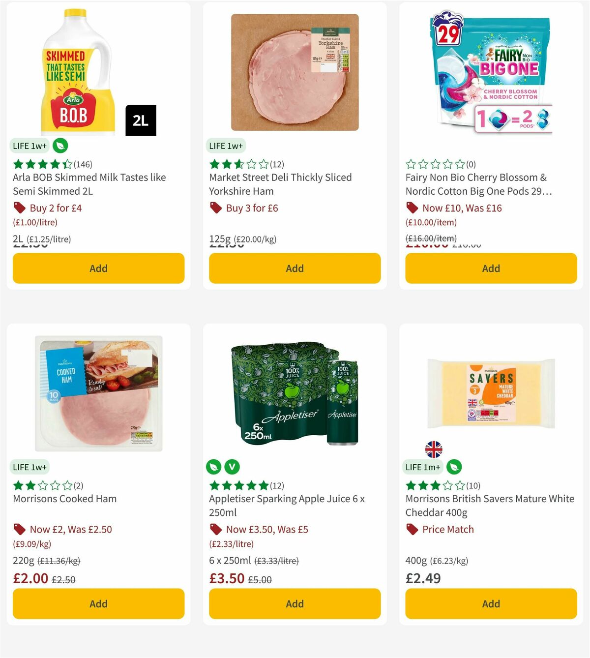 Morrisons Offers from 23 June