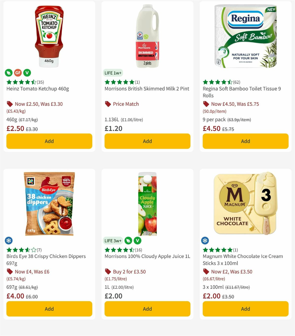 Morrisons Offers from 23 June