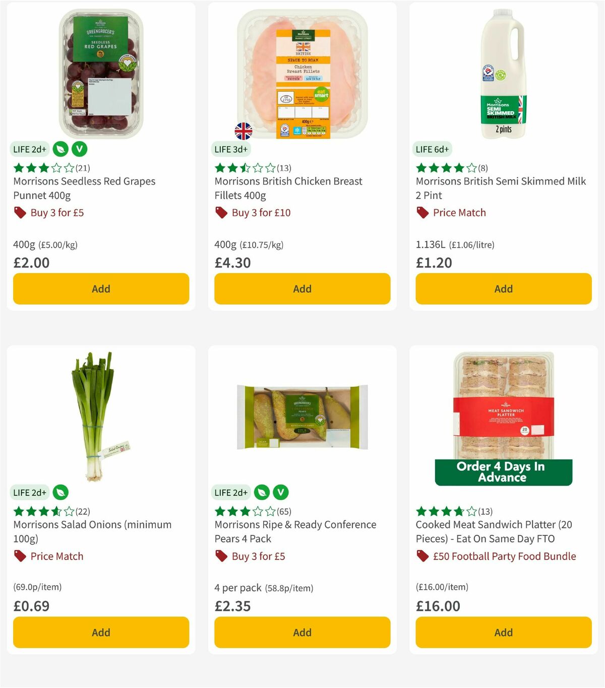 Morrisons Offers from 23 June