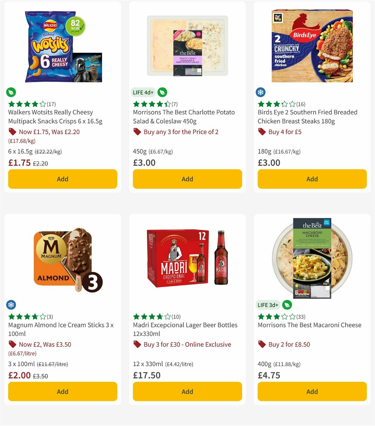 Morrisons Offers from 23 June