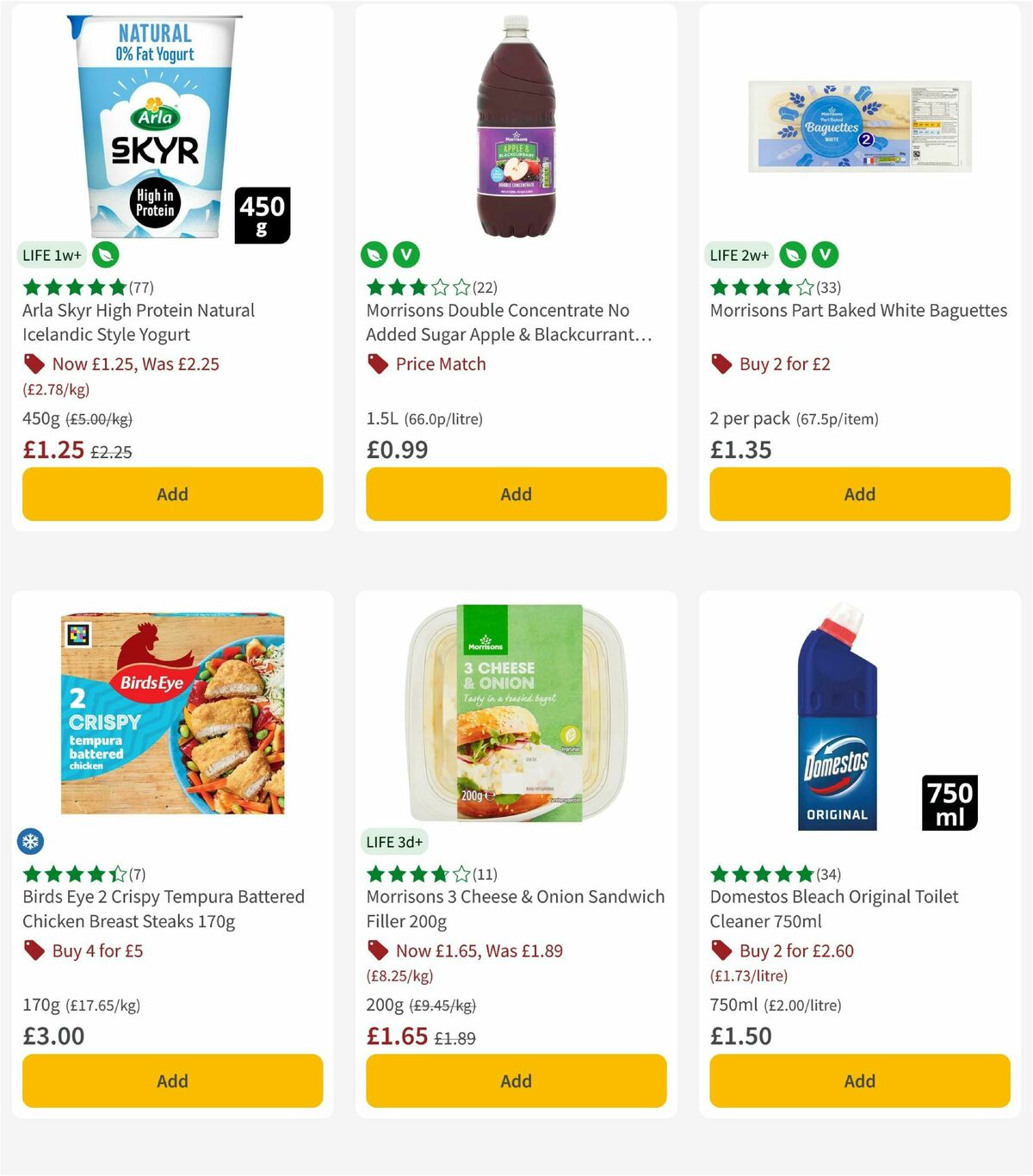 Morrisons Offers from 23 June